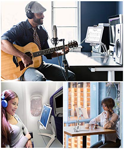 2-in-1 Mount Stand – CTA 2-in-1 Kitchen Mount Stand For iPad 7th/ 8th/ 9th Gen 10.2”, iPad Air 4, iPad Mini 5, 12.9” iPad Pro, iPad Pro 11”, Galaxy Tab S3, Zebra and Other 7-13” Devices (PAD-KMS)