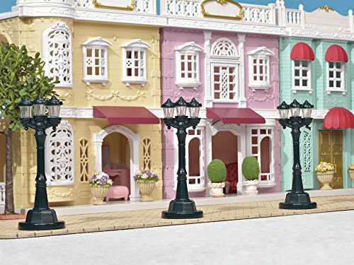 Calico Critters Town Light up Street Lamp , Black, 36 months to 96 months
