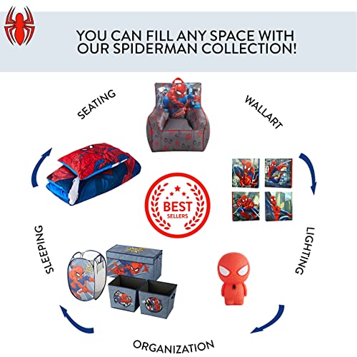 Marvel Spiderman Slumber Bag Set, Multicolor, 30x54