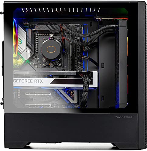 SkytechBlaze 3.0 Gaming PC Desktop – INTEL Core i7 11700F 2.5 GHz, RTX 3060 Ti, 1TB NVME SSD, 16G DDR4 3200, 600W GOLD PSU, AC Wi-Fi, Windows 10 Home 64-bit