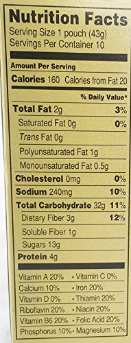 Trader Joe's Maple and Brown Sugar Naturally Flavored Instant Oatmeal (3 Pack)