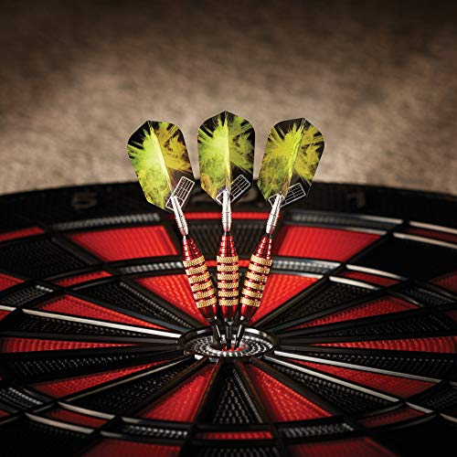 Viper Spinning Bee Soft Tip Darts with Casemaster Storage/Travel Case, Red, 16 Grams