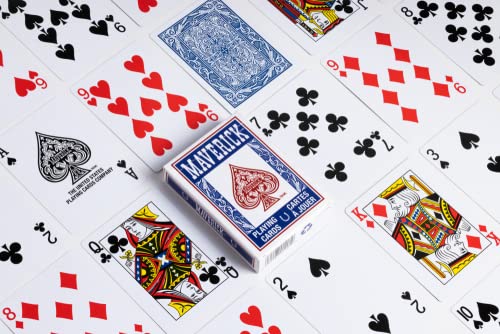 Maverick Playing Cards, Standard Index, (Pack of 12)