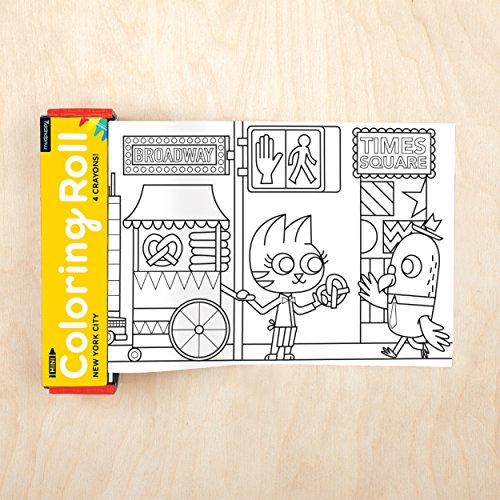 New York City Mini Coloring Roll