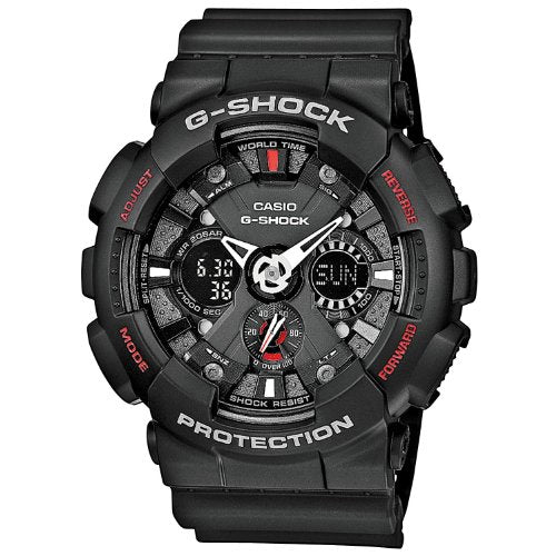 Men's Black G-Shock Analog Digital Anti-Magnectic (Model Number GA-120-1ADR)