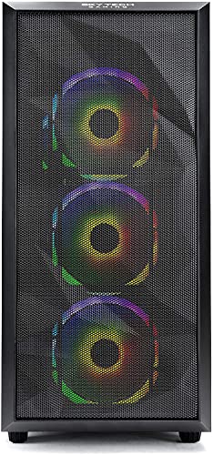 Skytech Chronos Gaming PC Desktop – Intel Core i5 12400F 2.5 GHz, RTX 3060, 500GB NVME SSD, 16G DDR4 3200, 650W Gold PSU, AC Wi-Fi, Windows 11 Home 64-bit