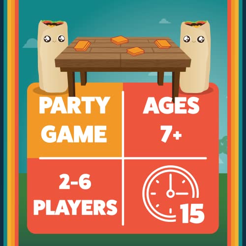 Throw Throw Burrito by Exploding Kittens: Extreme Outdoor Edition - A Dodgeball Card Game - Family-Friendly Party Card Games for Adults, Teens and Kids