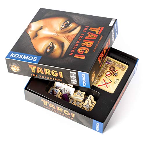 Thames and Kosmos Targi Expansion | Two-Player Game | Strategy Board Game | Expansion for Award-Winning Game Targi | from Kosmos Games