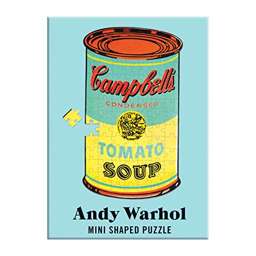 Andy Warhol Mini Shaped Puzzle Campbell's Soup