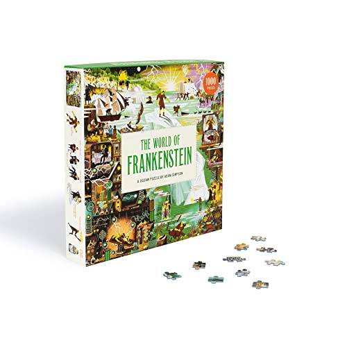 Laurence King The World of Frankenstein 1000 Piece Puzzle