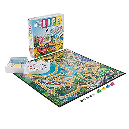 Hasbro Gaming The Game of Life Board Game Ages 8 and Up (Amazon Exclusive)