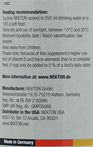 Nekton Q Vitamin K plus other Vitamins for Birds, 30gm