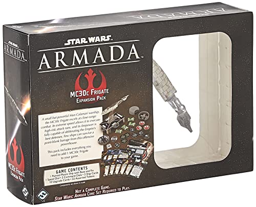 Fantasy Flight Games Star Wars Armada MC30c Frigate EXPANSION PACK | Miniatures Battle Game | Strategy Game for Adults and Teens | Ages 14+ | 2 Players | Avg. Playtime 2 Hours