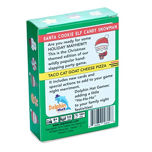 Dolphin Hat Games Santa Cookie Elf Candy Snowman
