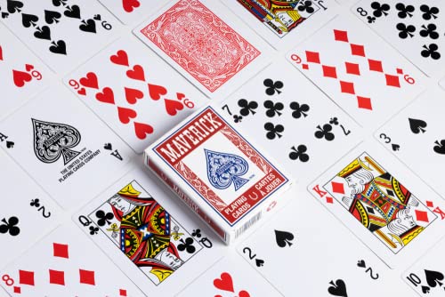Maverick Playing Cards, Standard Index, (Pack of 12)