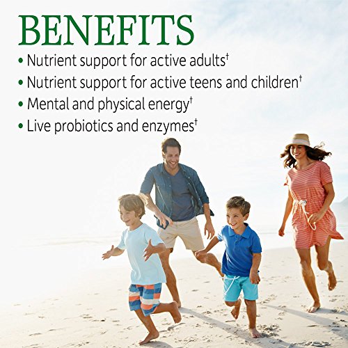 Garden of Life Multivitamin for Women, Men and Kids Age 6 and up, Vitamin Code Family Multi - 120 Vegetarian Capsules, Whole Food Vitamins, Food Blend and Probiotics, Gluten Free Dietary Supplements