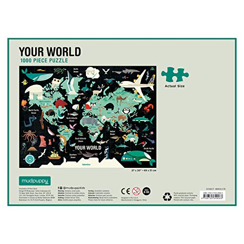 Mudpuppy Your World Puzzle