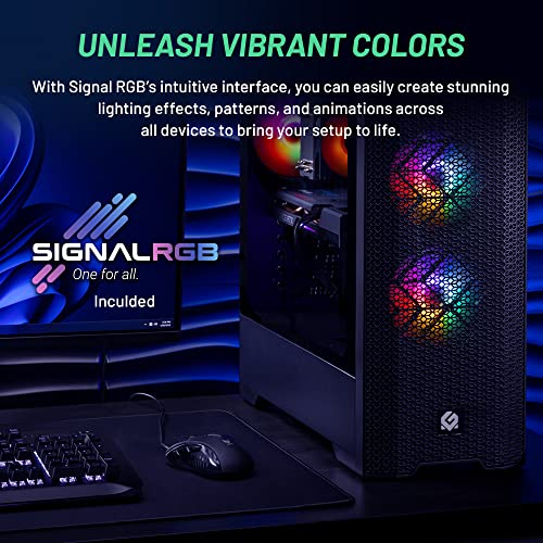 Skytech Blaze 3.0 Gaming PC Desktop – Intel Core i5 12400F 2.5 GHz, NVIDIA RTX 3060, 500GB NVME SSD, 16GB DDR4 RAM 3200, 600W Gold PSU, 11AC Wi-Fi, Windows 11 Home 64-bit
