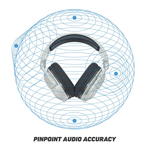 Turtle Beach Stealth 600 Gen 2 Wireless Gaming Headset for PlayStation 5, PS4 Pro, PS4 and Nintendo Switch with 50mm Speakers, 15-Hour Battery life, Flip-to-Mute Mic, and Spatial Audio - White (Renewed)