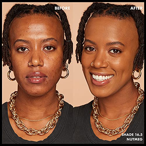 NYX PROFESSIONAL MAKEUP Can't Stop Won't Stop Foundation, 24h Full Coverage Matte Finish - Nutmeg