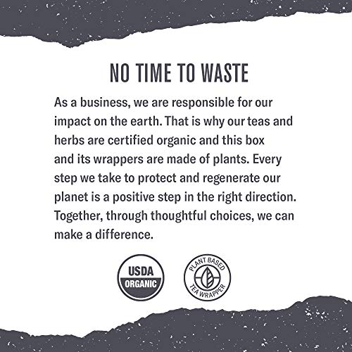 Numi Organic Tea Chocolate Pu-erh, Black Tea, 16 Count of Tea Bags, Pack of 1 (Packaging May Vary)