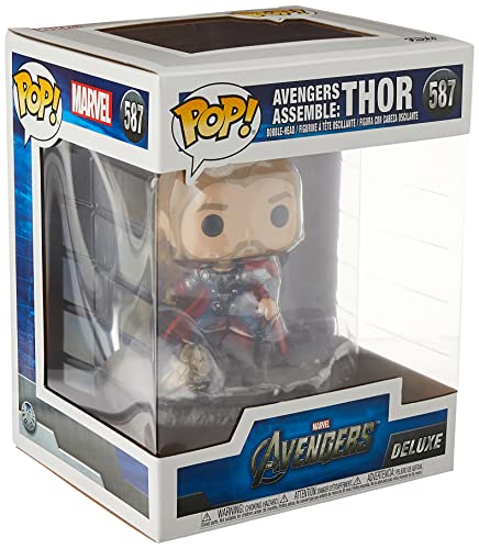 Funko Pop! Deluxe Marvel: Avengers Assemble Series - Thor, Amazon Exclusive, Figure 4 of 6