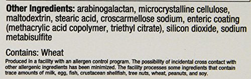 Naturally Vitamins Fibrozym Systemic Protease Supplement with Serratiopeptidase, 200 Tablets, N10051