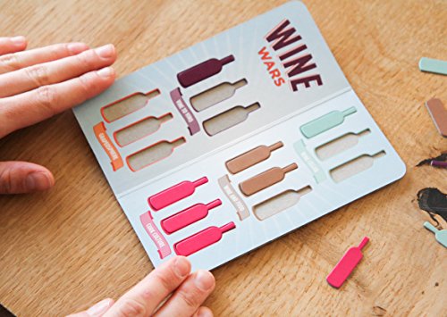 Wine Wars : A Trivia Game for Wine Geeks and Wannabes (Gifts for Winos, Wine Lover Gifts, Adult Trivia Games)