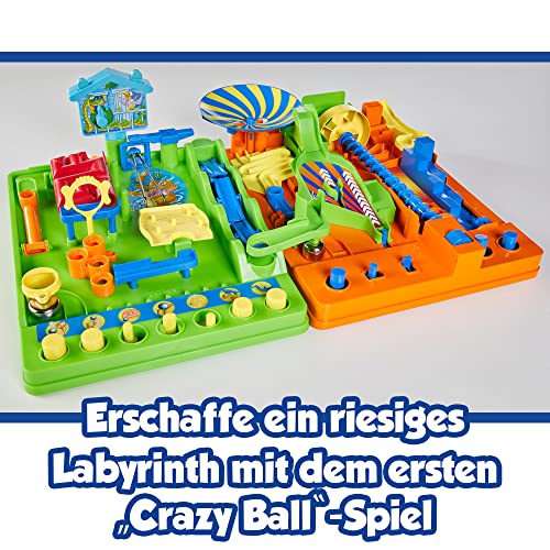 TOMY Screwball Scramble 2 Marble Run Game for Kids — Timed Maze Kids Games — Cooperative Board Games for Family Game Night — Ages 5 and Up