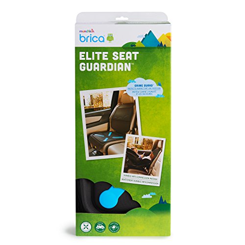 Munchkin Brica Elite Seat Guardian Car Seat Protector, Baby/Toddler/Child, Dark Grey