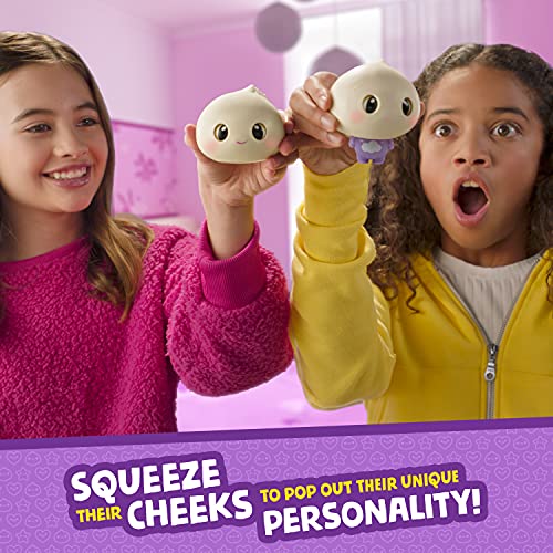My Squishy Little Dumplings – Interactive Doll Collectible With Accessories – Doe (Purple)
