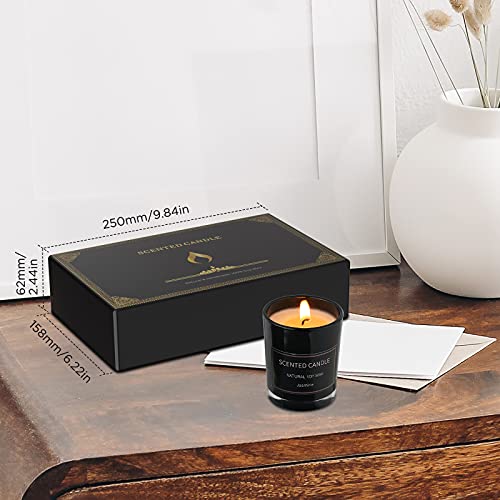 Home Scented Candles, 8 Pack Aromatherapy Jar Candles Smoke-Free Strong Fragrance Long Lasting, 8 Fragrances Scented Candles Gift Set for Women, Perfect for Valentine Birthday Mother's Day Gift