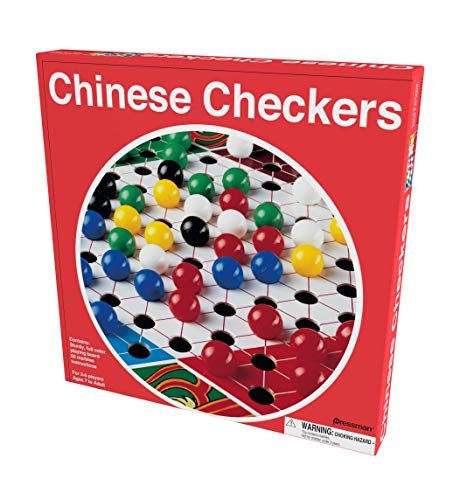 Pressman Chinese Checkers Board Game Redbox Chinese Checkers, 5'