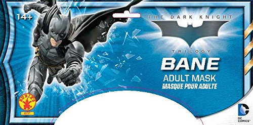 Rubie's mens Batman Dark Knight Rises, 3/4 Bane Mask Party Supplies, As Shown, One Size US