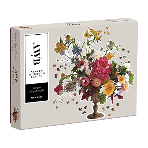 Galison Ashley Woodson Bailey 750 Piece Shaped Puzzle, Multicolor, (Model: 0735357471)