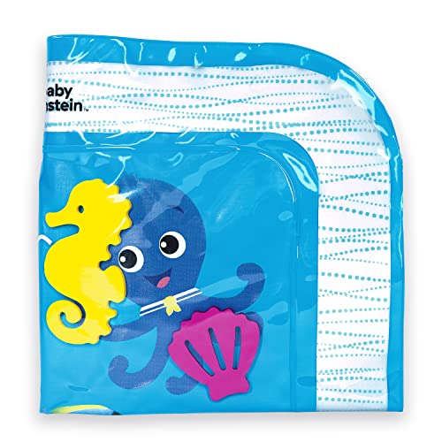 Baby Einstein Octopus Water Play Mat - Safety Fill Line, Tummy Time Activity and Sensory-Toy for Babies Newborn and up, Blue