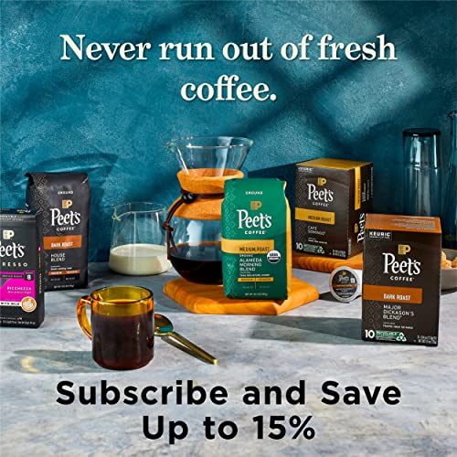 Peet's Coffee Gifts, Bestseller's Espresso Coffee Pods Variety Pack, Dark and Medium Roasts, Compatible with Nespresso Original Machine, Intensity 8-11, 40 Count (4 Boxes of 10 Espresso Capsules)