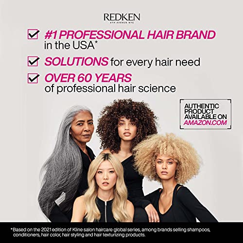 Redken Volume Injection Conditioner | For Fine Hair | Detangles and Adds Volume | 33.8 fl. Oz (Pack of 1)
