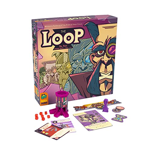 The Loop Card Game | Cooperative Strategy Game | Thrilling Science Fiction Time Travel Game for Adults and Kids | Ages 12+ | 1-4 Players | Average Playtime 60 Minutes | Made by Pandasaurus Games