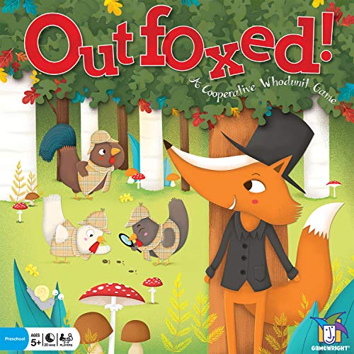 OUTFOXED, A CLASSIC WHO DUNNIT GAME FOR PRESCHOOLERS