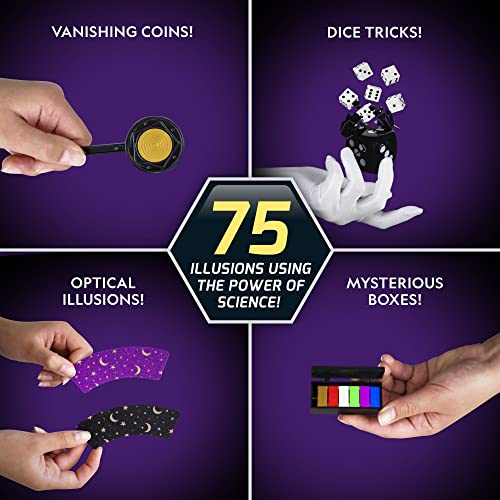 NATIONAL GEOGRAPHIC Mega Magic Set - More Than 75 Magic Tricks for Kids to Perform with Step-by-Step Video Instructions for Each Trick Provided by a Professional Magician (Amazon Exclusive)
