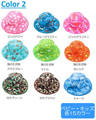 Baby Banz unisex baby Bucket infant and toddler hats, Blue/Brown, Newborn US