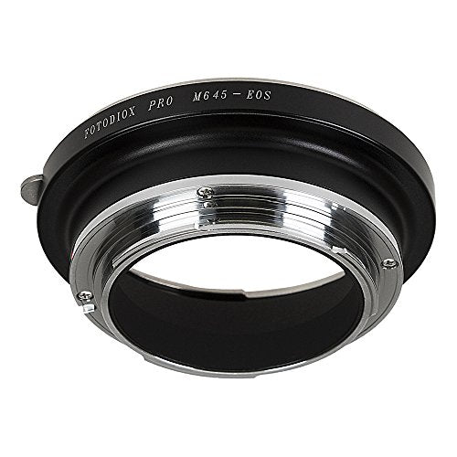 Fotodiox Pro Lens Mount Adapter Compatible with Mamiya 645 MF Lenses on Canon EOS EF/EF-s Cameras