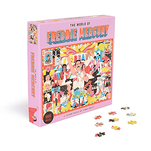 Laurence King The World of Freddie Mercury 1000 Piece Puzzle