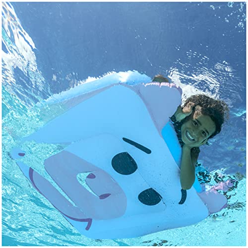 SwimWays Disney Pixar 40 IN Oversized Inflatable Pool Float, Toy Story Rex and Hamm