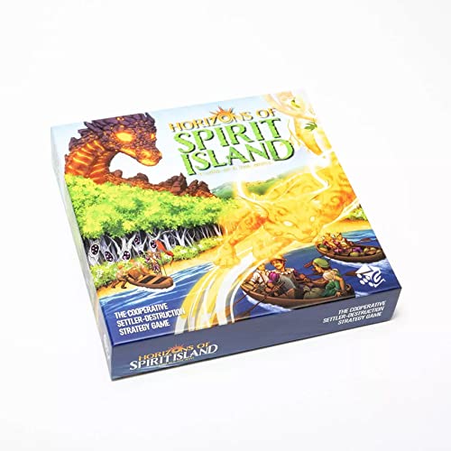 Greater Than Games Horizons of Spirit Island | Cooperative Strategy Board Game | 1-3 Players
