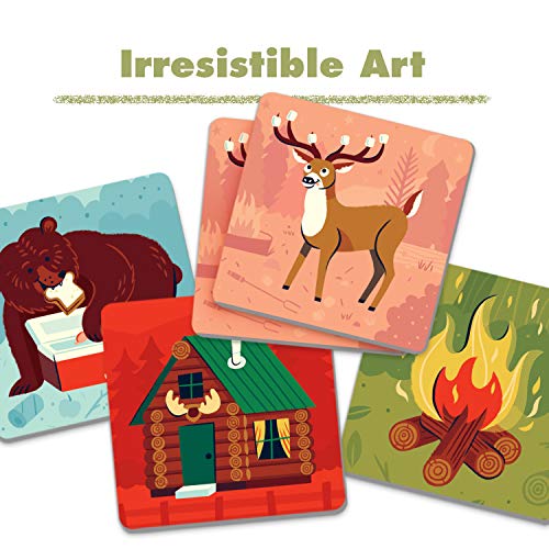 Ravensburger Great Outdoors Memory Game for Boys and Girls Age 3 and Up! - A Fun and Fast Camping Matching Game, 20359