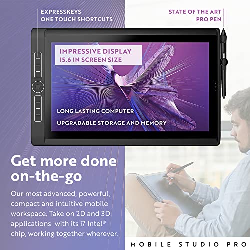 Wacom Mobile Studio Pro 16' Windows 10, Intel Core i7, 512GB SSD: Second Generation