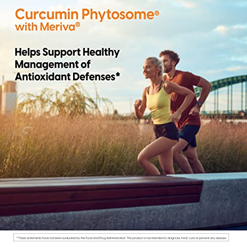 Doctor's Best Curcumin Phytosome with Meriva, Non-GMO, Vegan, Gluten Free, Soy Free, Joint Support, 500 mg 60 Veggie Caps
