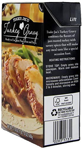 3 Boxes Trader Joes Turkey Gravy 17.6 Oz. Each